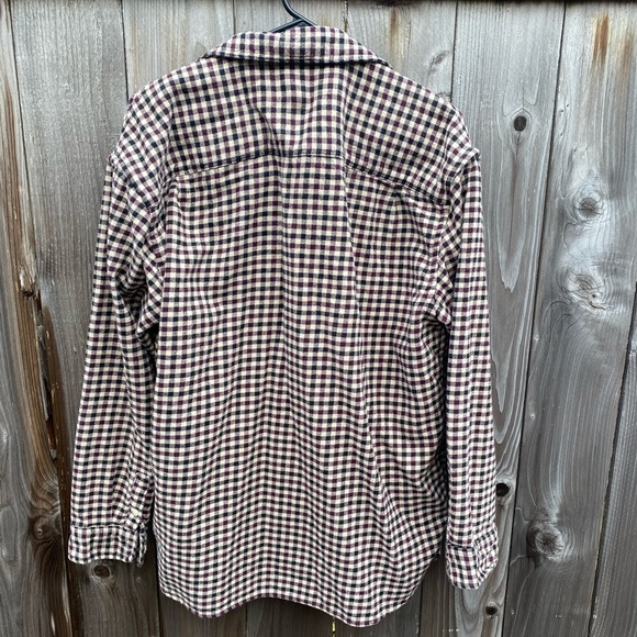 H&M Plaid Flannel Shirt Men’s Size Medium - Picture 4 of 4